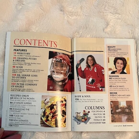 2/$35 HM Homemakers Jan Feb 1998 Women's Olympic hockey Nagano 20 Minute Suppers - Picture 2 of 6